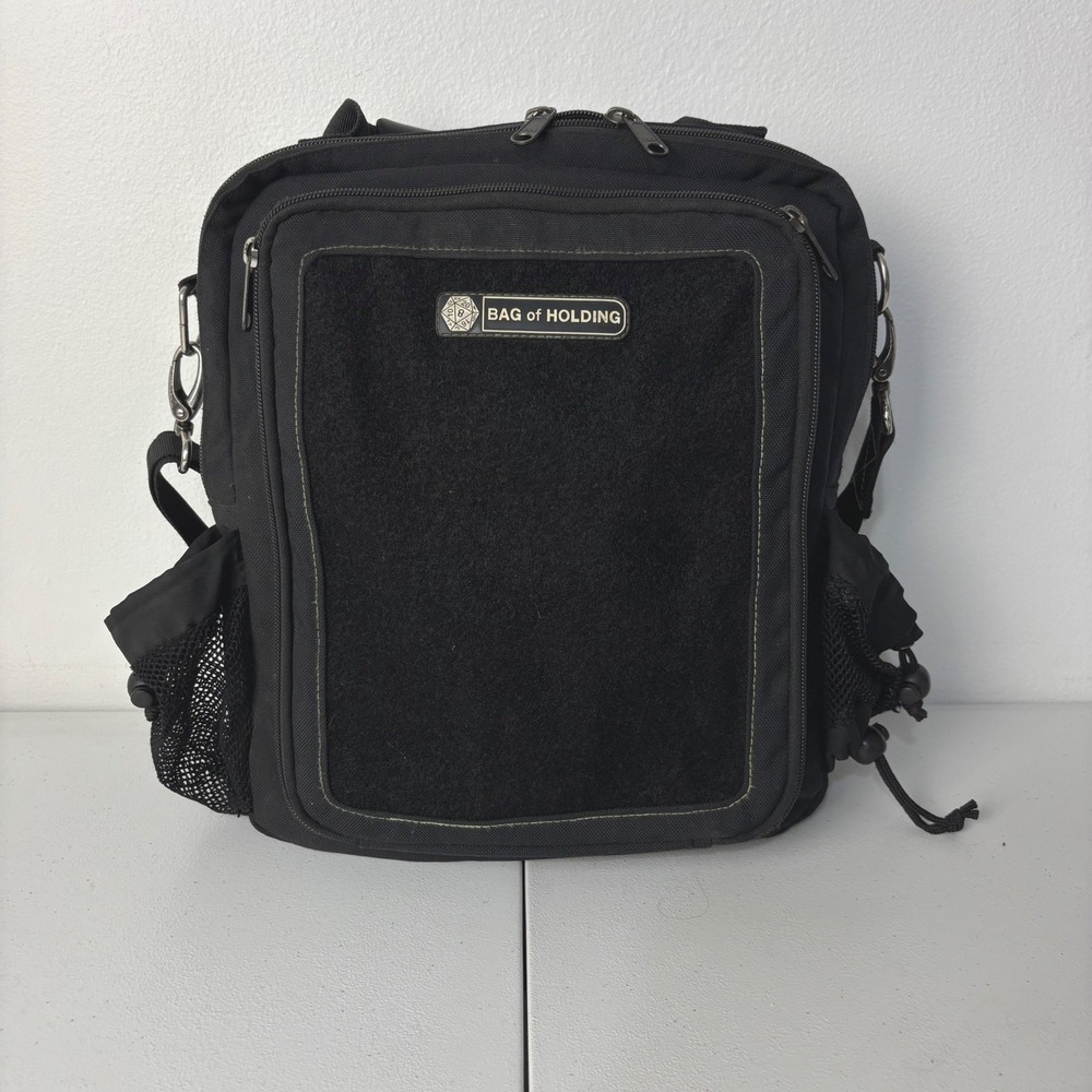 ThinkGeek Bag of Holding Con-Survival Edition Black Messenger Bag D&D Techwear